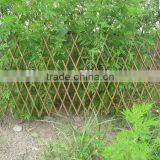 Natural Willow Expandable Obelisk Willow Fence