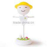 3D Scarecrow Kid's Night Light With Power Bank USB Rechargeable LED Table Lamp thumbnail-3