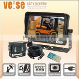 vehicle backup system 7 inch TFT LCD monito for Trucks/Farm Tractor/Heavy Equipment/Fork-lifts/RV