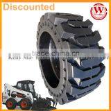 China Famous Solid Tire Factory 10-16.5 12-16.5 Bobcat Skidsteer Tires for Sale at Lowest Price thumbnail-1