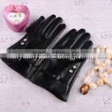 10.5'' BC grade Hotsale motorcycle gloves women leather gloves