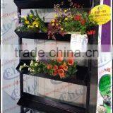 High Quality Metal Garden Flower Shelf Rack Cart thumbnail-1