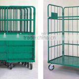 Nestable Rolling Cage/wire Cage for Transport thumbnail-1