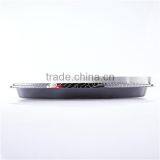 Big Round Black Plastic Disposable Food Sushi Tray thumbnail-3