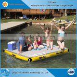 Multi-purpose Double Wall Fabric Inflatable PVC Floating Platform From Professional Manufacturer thumbnail-1