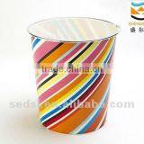 Colored and Decorative Trash Bin, Plastic Bins thumbnail-1