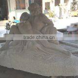 Famous White Marble Lying Nude Man and Woman Statue thumbnail-3