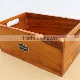 Cheap Wood Sundries Box,wooden Crate,handmade Wood Box With Handle thumbnail-5