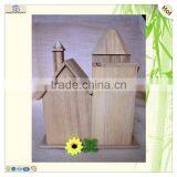 Best Selling Unfinished Natural Antique Wood House Castle thumbnail-4