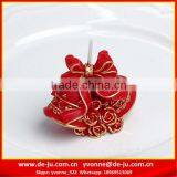 Red Double Christmas Bell Factory Wholesale Candles In China thumbnail-1