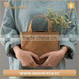 Professional Manufacture OEM Design Washable Kraft Paper Bag Handbag Style Paper Bag thumbnail-6