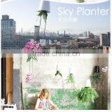 Plastic Sky Planter Creative Decorative Home Mini Sky Garden Flower Pot Beauty Sky Planter thumbnail-2