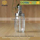 Wholesale Glass Mason Jar Foaming Soap Pump Dispenser thumbnail-1