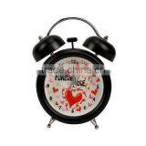 Small Lazy Twin Bell Alarm Clock -Black Non-mainstream