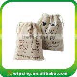 Custom Design Full Printing Cotton Drawstring Bag thumbnail-4