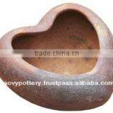 High Fired Stoneware Black-clay Planter thumbnail-1