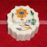 Marble Inlay Gift Box, Marble Decorative Inlay Box thumbnail-1