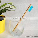 Blue Color Bamboo Toothbrush, Soft Bristle Toothbrush thumbnail-4