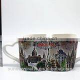 Wholesale Custom High Quality Spain Barcelona Souvenir Ceramic Cup for Sale thumbnail-4