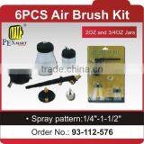 6pcs Air Brush Kit