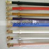 Wholesale Colourful Flower Pattern Buckle Sex Women Lady Thin PU Waist Belt thumbnail-3