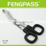 S2-1128 5-3/4" 2CR13 Stainless Steel PP Plastic Surgical / Medical Bandage Scissors Plastic Handle thumbnail-1