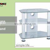 Sale Furniture Storage Shelf Rack Glass TV Table Stand Furniture thumbnail-4
