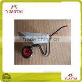 Hot Sell Russia Style Galvanized Bucket / Tray Dural Handle Concrete or Garden Tool Wheel Barrow Manufacture WB6080 thumbnail-3