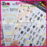 Diary Decoration Lovely Creative Alphabet Stickers thumbnail-1