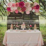 Factory Outlet Artificial Flower Cloth Flower Wall for Wedding Decoration thumbnail-2