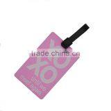 Promotional Silicone Custom Luggage Tag , Travel Custom Design Silicone Luggage Tag thumbnail-2