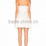 Trendy Woman Cocktail Dress Latest Design Sexy White Dress thumbnail-2