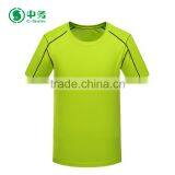 New Design Summer Outdoor Breathable 100% Polyester Mens Athletic Running T Shirt