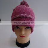 High Quality Cheap Custom Winter Hat With POMPOM thumbnail-2
