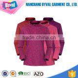 Wholesale Women Half Zip Plain Fitted Dry Fitted Shirts thumbnail-1