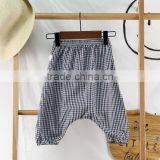 Wholesale Harem Pants Gingham Cotton Fabric Children Clothes Online Shop China thumbnail-5