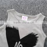 2017 Grey Black Baby Boys Night Wear Romper Newborn Baby Boy Clothes thumbnail-5