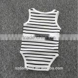 Wholesale Newborn Baby Clothes Summer 100% Cotton Breathable Baby Romper thumbnail-6