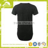 Custom High Quality Hip Hop Light Weight Oversized Longline Blank Couple T-shirt thumbnail-2