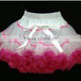 2014High Quality Fluffy Skirt Baby Girls Ruffle Tutu Pettiskirt Wholesale Baby Christmas Clothing Baby Girls Chiffon Pettiskirts thumbnail-3