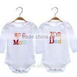 100% Organic Cotton Romper Gift Baby Clothes Romper Bodysuit 2pcs/set thumbnail-2