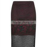 2017 OEM Spring Elegant Lace Panelled Pencil Mid Length Skirts thumbnail-5