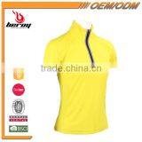 Fashionable Design Half Zipper Collar Women Fitness T-Shirt Sport Shirt Short Sleeve thumbnail-2