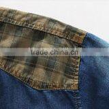 Denim Fabric Garment Man Shirt Casual Shirt thumbnail-3