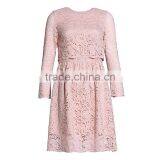 Guangzhou China The New Fashion Lace Dress Temperament Cultivate One's Morality Show Thin Long-sleeved Skirt thumbnail-5