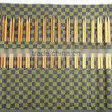 Double Pointed Smooth Bamboo Charcoal Stick Needle Sweater Knitted Needle thumbnail-3