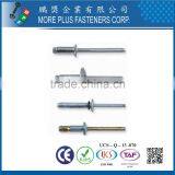 Made in Taiwan Steel Stainless Steel Copper Color Pop Special DIN 7337 Blind Flat Head Rivet thumbnail-5