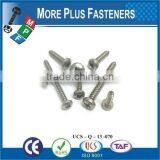 Made in Taiwan High Quality Manufacturer Pan Head Self Tapping Screw thumbnail-6