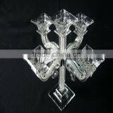 Handmade Modern 5 Head Crystal Candle Holders For Christams Holidays Home Decorative thumbnail-4