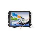 Rack Mount Industrial LCD Touch Screen Monitor 600:1 DVI VGA